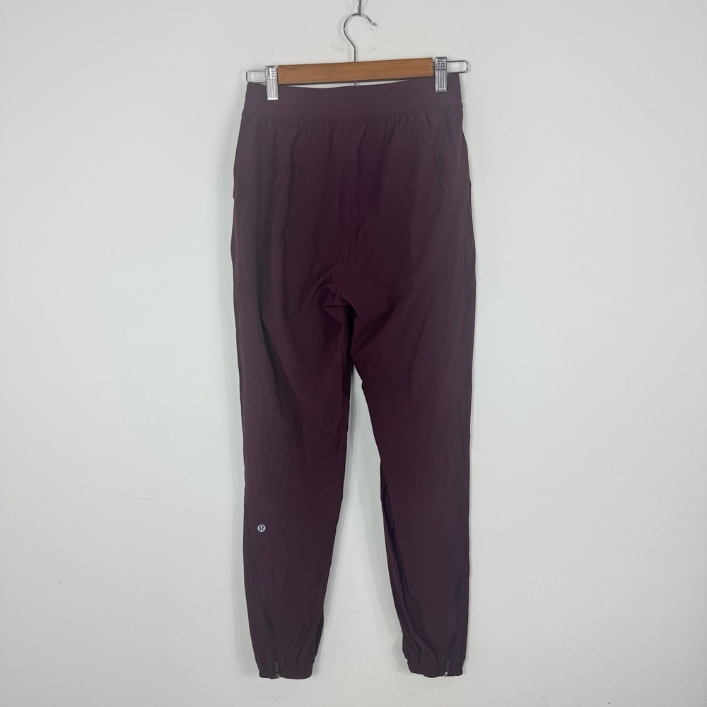 Lululemon Adapted State Jogger Cassis Size 4 High Rise Tapered Athletic - Picture 4 of 12